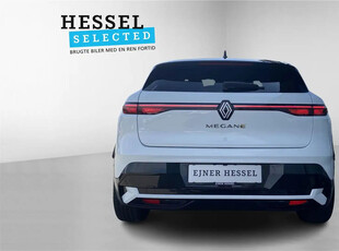 Brugt Renault Mégane E-TECH Techno 220HK 5d Trinl. Gear i Hvid Glacier / Sort tag