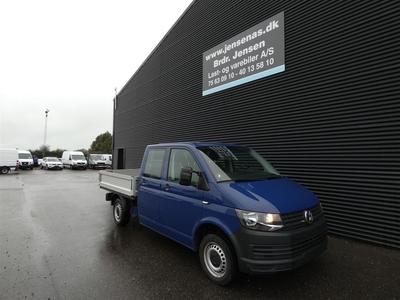 VW Transporter 2,0 Lang TDI BMT Mandskabsvogn 102HK Van Man.