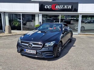 Mercedes E400 3,0 AMG Line Cabriolet aut. 4Matic