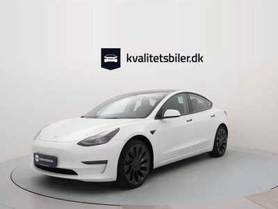 Tesla Model 3 EL Long Range Performance AWD 534HK Aut.