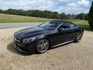 Mercedes S63 5,5 AMG Cabriolet aut. 4Matic 2d