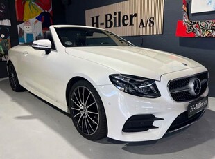 Mercedes E400 3,0 AMG Line Cabriolet aut. 4Matic