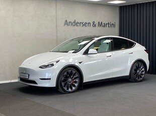 Tesla Model Y EL Performance Hvidt indtræk AWD 534HK 5d Aut.