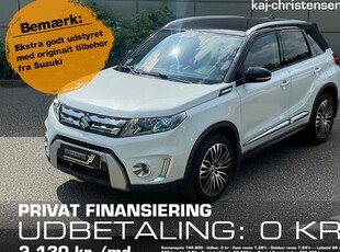 Suzuki Vitara 1,6 Exclusive 120HK 5d