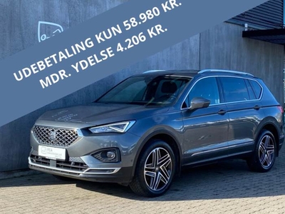 Seat Tarraco 2,0 TDI Xcellence 4DRIVE DSG 150HK 5d 7g Aut.