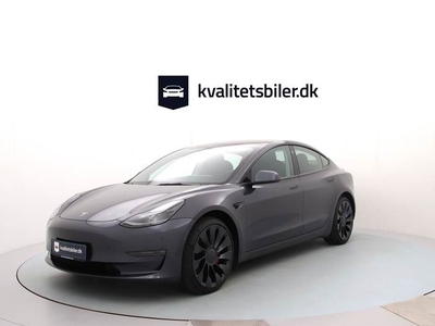 Tesla Model 3 EL Performance AWD 513HK Aut.