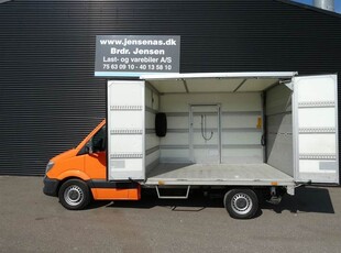 Mercedes Sprinter 2,1 316 BROBIL Alu.kasse m/lift ÅBENBAR SIDE 163HK Ladv./Chas. Aut.