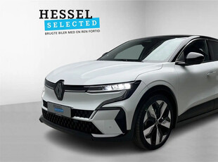 Brugt Renault Mégane E-TECH Techno 220HK 5d Aut. i Hvid Glacier m. sort tag