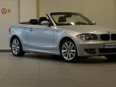 BMW 120i 2,0 Cabriolet 2d