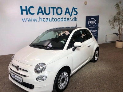 Fiat 500 1,2 White MTA 3d