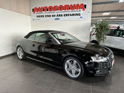 Audi A5 2,0 TFSi 211 S-line Cabriolet quattro S-tr. 2d