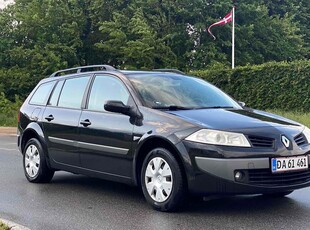 Renault Megane II 1,6 Renault Megane fra 2007 – Super rummelig samt økonomisk familiebil