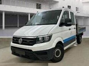 VW Crafter 35 2,0 TDi 177 Mandskabsvogn m/lad L3