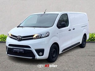 Toyota ProAce 2,0 Long D Comfort Master Black Pack Dobbelt skydedør, Dob. Bagdør 177HK Van 8g Aut.