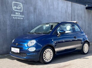 Fiat 500C 1,2 Eco Lounge Plus Start & Stop 69HK Cabr.