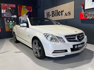 Mercedes E350 3,0 CDi Cabriolet aut. BE