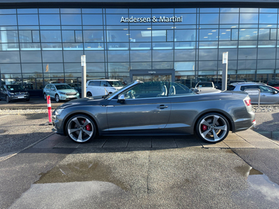 Audi S5 3,0 TFSI Quattro Tiptr. 354HK Cabr. 8g Trinl. Gear