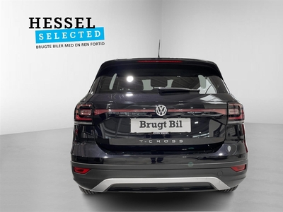 Brugt VW T-Cross 1,0 TSI Style DSG 115HK 5d 7g Aut. i Sort