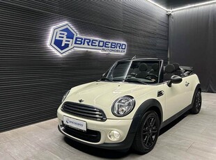 Mini One 1,6 Cabriolet