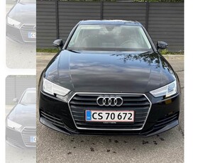 Audi A4 2,0 TDI 190 HK 4-DØRS Stronic