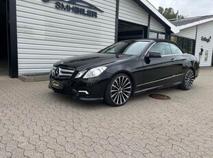 Mercedes E500 5,5 AMG Line Cabriolet aut.