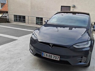 Tesla Model X Long Range 5-dr med FSD og udvidet garanti til 2026 eller 120.000 km