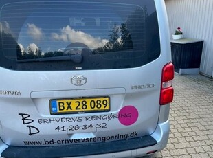 Toyota ProAce 2,0 D 180hk Medium/Dobbelt skydedør Bagklap L