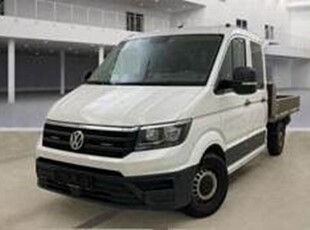 VW Crafter 35 2,0 TDi 177 Mandskabsvogn m/lad L3