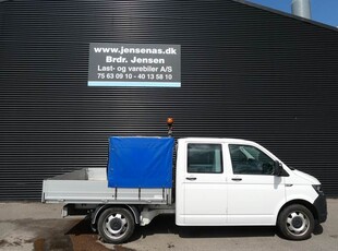 VW Transporter 2,0 TDI m/alulad DSG 204HK DobKab 7g Aut.