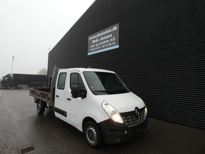 Renault Master 2,3 T35 L3H1 DCI Mandskabsbil tvillingehjul start/stop 145HK Ladv./Chas. Man.