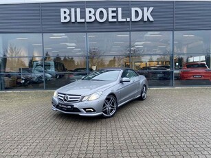 Mercedes E350 3,5 CGi AMG Line Cabriolet aut. BE