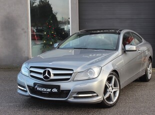 Mercedes C220 2,2 CDi Coupé aut. BE 2d