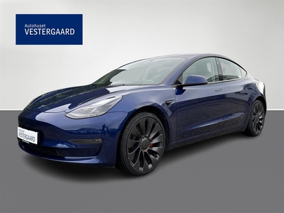 Tesla Model 3 EL Performance AWD 513HK Aut.