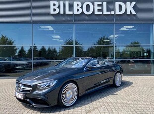 Mercedes S63 5,5 AMG Cabriolet aut. 4Matic