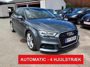 Audi A3 40 TFSi Sport Limited Sportback quattro S-tr.