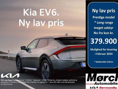 Kia EV6 77 Long Range Prestige