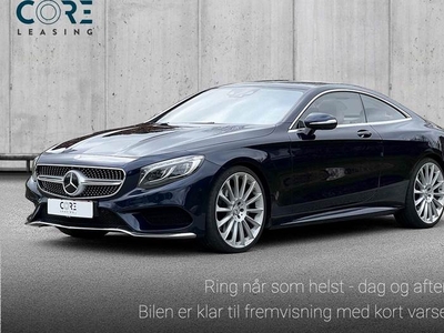 Mercedes S500 4,7 Coupé aut. 4Matic