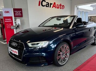 Audi A3 1,4 TFSi 150 S-line Cabriolet S-tr.