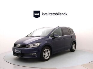 VW Touran 1,6 7 Sæder TDI BMT Highline DSG 115HK 7g Aut.