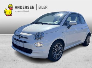 Fiat 500 0,9 TwinAir White Navigator Start & Stop 80HK 3d