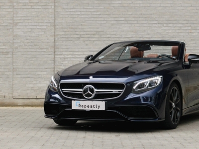 Mercedes S63 5,5 AMG Cabriolet aut. 4Matic 2d