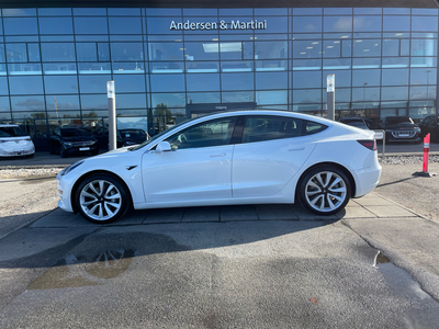 Tesla Model 3 EL Long Range 19'' + Anhængertræk + Enhanced Autopilot AWD 460HK Aut.