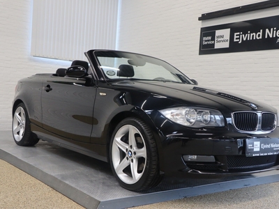 BMW 118i 2,0 Cabriolet 2d