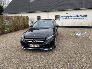 Mercedes C220 d 2,2 AMG Line stc. aut.