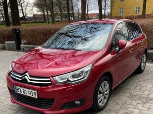 Citroën C4 1,6 BlueHDi 120 hk 4-dørs m. bagklap