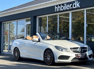 Mercedes E350 3,0 BlueTEC AMG Line Cabriolet aut.