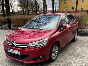 Citroën C4 1,6 BlueHDi 120 hk 4-dørs m. bagklap