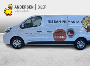 Nissan Primastar L2H1 2,0 DCi Tekna 150HK Van 6g Aut.