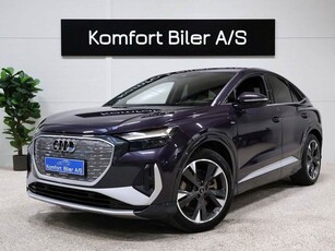 Audi Q4 e-tron 40 S-line Sportback