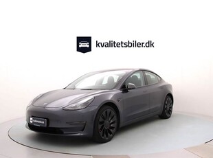 Tesla Model 3 EL Performance AWD 534HK Aut.